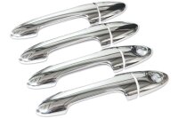 Chrom Türgriffe Blenden Edelstahl Set für Ford...