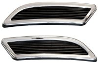 EDELSTAHL AUSPUFF ATTRAPPEN RAHMEN CHROM für RENAULT MEGANE 4 VI | ab 2016-