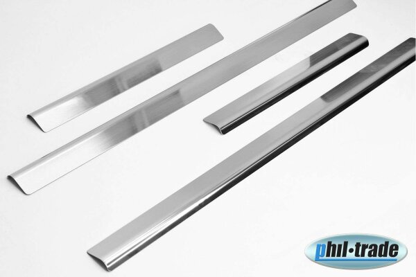 Edelstahl Einstiegsleisten Matt 4tlg für Land Rover Freelander II 2 2006-2014