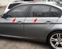 Edelstahl Fensterleisten Chrom für BMW 3ER | Typ E90 | BJ 2005-2011 | 4tlg SET