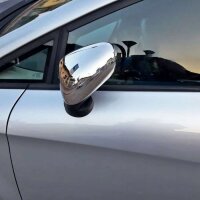 Edelstahl Spiegelkappen für SEAT LEON 2 | Typ 1P | 092005-032009, bis Facelift