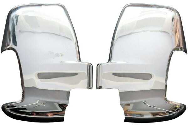 Set EDELSTAHL SPIEGELKAPPEN für FORD TRANSIT 7 | BJ ab 2014-