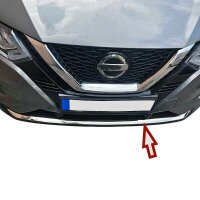 Edelstahl Chrom Leiste Stoßstange für NISSAN QASHQAI II Facelift | ab Bj 2017-