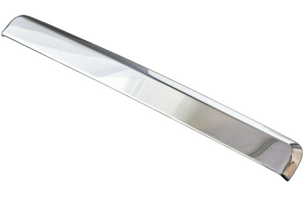 EDELSTAHL CHROM LEISTE über KENNZEICHEN für VW CRAFTER II | MAN TGE | ab 2017-