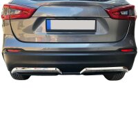 Edelstahl poliert Auspuff Attrappen für NISSAN...