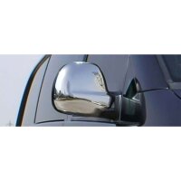 1 Set Edelstahl Spiegel Kappen Chrom für Mercedes...
