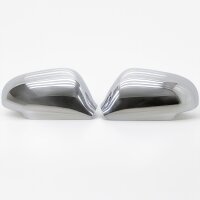 1Set Edelstahl Spiegel Kappen V2A Chrom für VW...