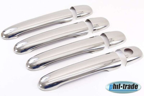 Chrom Türgriffe Blenden Edelstahl für Ford Galaxy | 1995-2006 | 1 Schlüsselloch