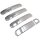 Chrom Türgriffe Edelstahl Blenden für Audi A3 8P 2003-2013 | A4 B6 2000-2005