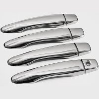 Chrom Türgriffe Kappen EDELSTAHL ohne IKEY für...