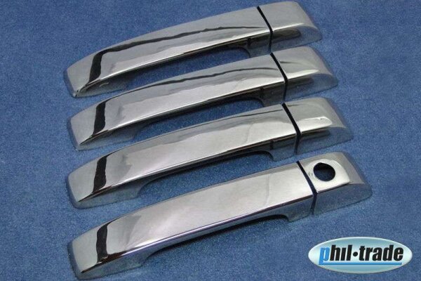 Chrom Türgriffe Kappen V2A für Vogue Land Range Rover 3 III Typ L322 2002-2009