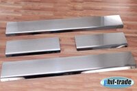 Edelstahl Einstiegsleisten Matt für Opel Astra H...