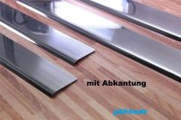 Edelstahl Einstiegsleisten Matt für Opel Astra H...