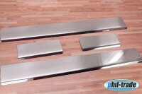 Edelstahl Einstiegsleisten V2A Matt für Opel Corsa D...