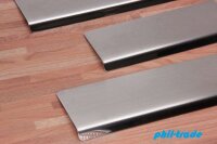 Edelstahl Einstiegsleisten V2A Matt für Opel Corsa D...