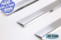 Edelstahl Einstiegsleisten V2A Matt für VW Golf 5 ab...