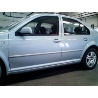 Recambo Edelstahl Türleisten kompatibel für VW GOLF 4, BORA, 1997-2006 | Set 4 Türen, Chrom poliert