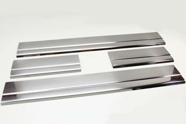 EINSTIEGSLEISTEN für FORD S-MAX | BJ ab 2006> | EDELSTAHL MATT GEBÜRSTET