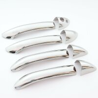 Chrom Edelstahl Türgriffe Kappen Blenden für...