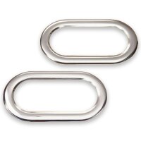 Recambo Chrom Seitenblinker Umrandung aus Edelstahl...