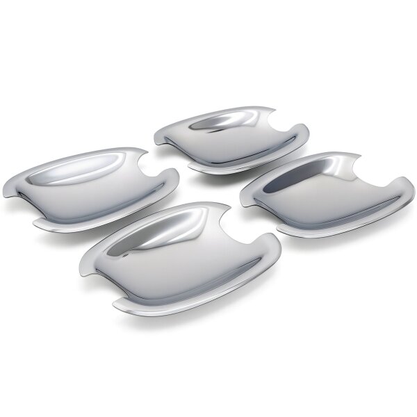 Chrom Türgriff Mulden Schalen für Opel Astra H BJ 2004-2010 | Corsa D 2006-2014