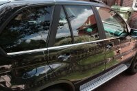 Edelstahl Fensterleisten Chrom für BMW X5 | Typ E53 | BJ 1999-2006 | 6-tlg Set