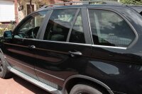 Edelstahl Fensterleisten Chrom für BMW X5 | Typ E53 | BJ 1999-2006 | 6-tlg Set