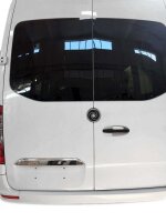 EDELSTAHL KOFFERRAUMLEISTE CHROM für MERCEDES SPRINTER W907, W910 ab BJ 2018-