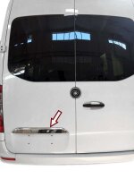 EDELSTAHL KOFFERRAUMLEISTE CHROM für MERCEDES SPRINTER W907, W910 ab BJ 2018-