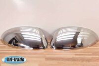 Edelstahl Spiegel Kappen Chrom für Nissan Juke...