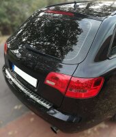 Ladekantenschutz Edelstahl chrom für AUDI A6 C6 4F AVANT 2005-2008 mit Abkantung
