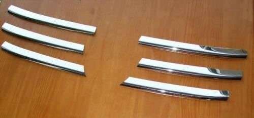 Edelstahl chrom Kühler Grill Leisten 6tlg für VW T5 Caravelle Multivan 2003-2009