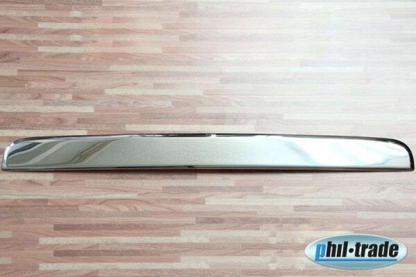 EDELSTAHL CHROM KOFFERRAUM LEISTE für VW CADDY III 2K | 2004-2010 mit HECKKLAPPE