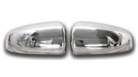 Edelstahl Chrom Spiegelkappen Set passend für BMW X5 E70 X6 E71 2006 Chrom Look