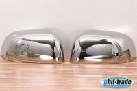 1 Set Edelstahl Spiegel Kappen V2A Chrom für Dacia Dokker Lodgy Nissan Micra K13