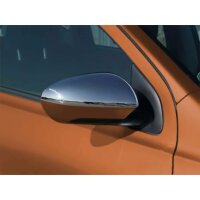 1 Set Edelstahl Spiegel Kappen V2A Chrom für Nissan Qashqai j10 +2 Bj2006-2013