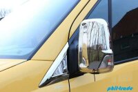 1 Set Edelstahl Spiegel Kappen V2A für Mercedes Sprinter W906 VW Crafter ab 2006