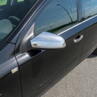 1Set Edelstahl Spiegel Kappen V2A Chrom für Opel...
