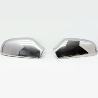 1Set Edelstahl Spiegel Kappen V2A Chrom für Opel...