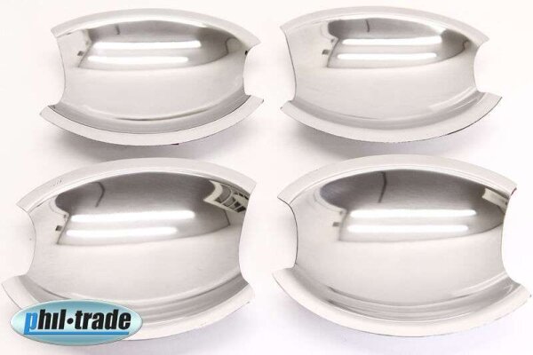 4 Türer  Edelstahl Türgriffe V2A Mulden Schalen für  Mercedes Vito Viano W639