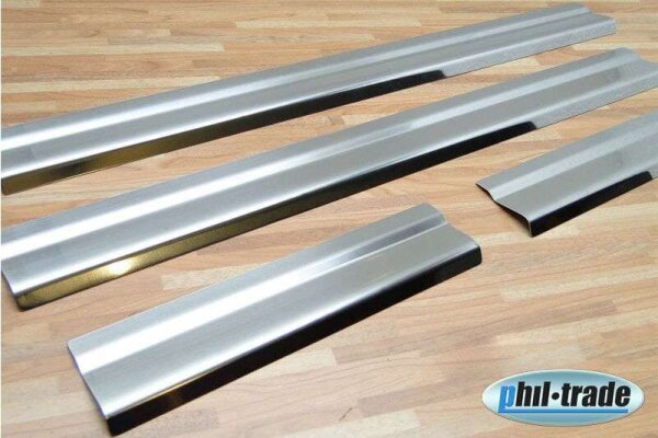 ÄUSSERE EINSTIEGSLEISTEN EDELSTAHL MATT für VW TIGUAN I | BJ 2007-2015 | 4er Set