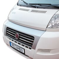 Chrom Kühler Grill Leisten Edelstahl für Fiat...