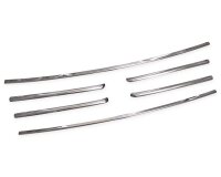 Chrom Kühler Grill Leisten Edelstahl für Fiat Ducato | Typ 250 | BJ 2006-2014