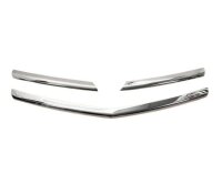 Chrom Kühler Grill Leisten Edelstahl für Opel Antara | BJ 2006-2011