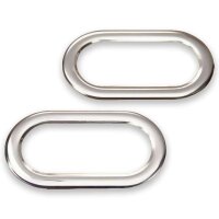 Chrom Rahmen Seiten Blinker Set Umrandung Edelstahl Ringe...
