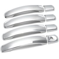 Chrom Türgriffe Blenden Edelstahl Set für Ford...