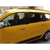 Chrom Türgriffe Edelstahl Blenden für Dacia...