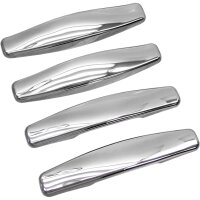 Chrom Türgriffe Edelstahl Kappen für Dacia...