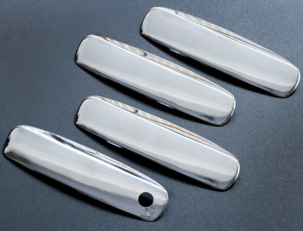 Chrom Türgriffe V2A Blenden für Audi A3 8P BJ 2008-2012 | A6 4F C6 BJ 2004-2011