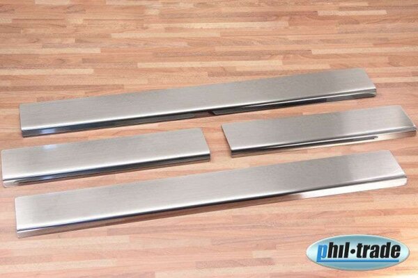 Edelstahl Einstiegsleisten V2A Matt für Outlander C-Crosser 4007 Abkantung